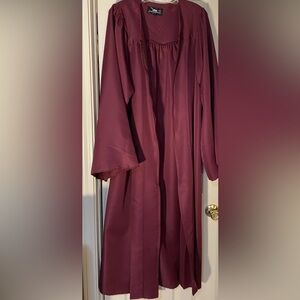 Balfour Unisex Burgundy Graduation Gown
